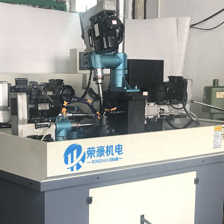 RONGHAO 380V 0.75kw PLC Controlled Automatic High-Speed Horizontal Hole Drilling Tapping Bench Drill Press Machine 20mm Drilling