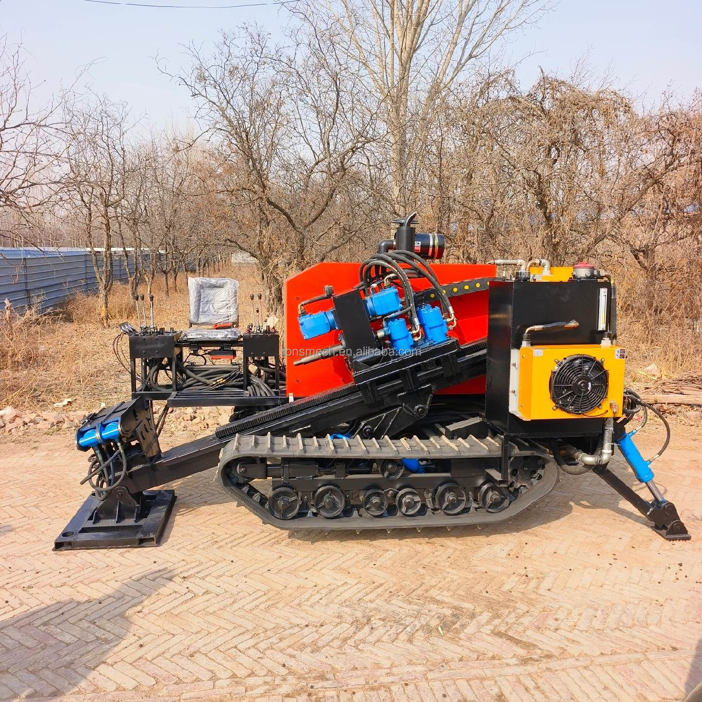 Soil Drilling Machine Underground Horizontal Drilling Machine For Dale Drill Pipe Machine