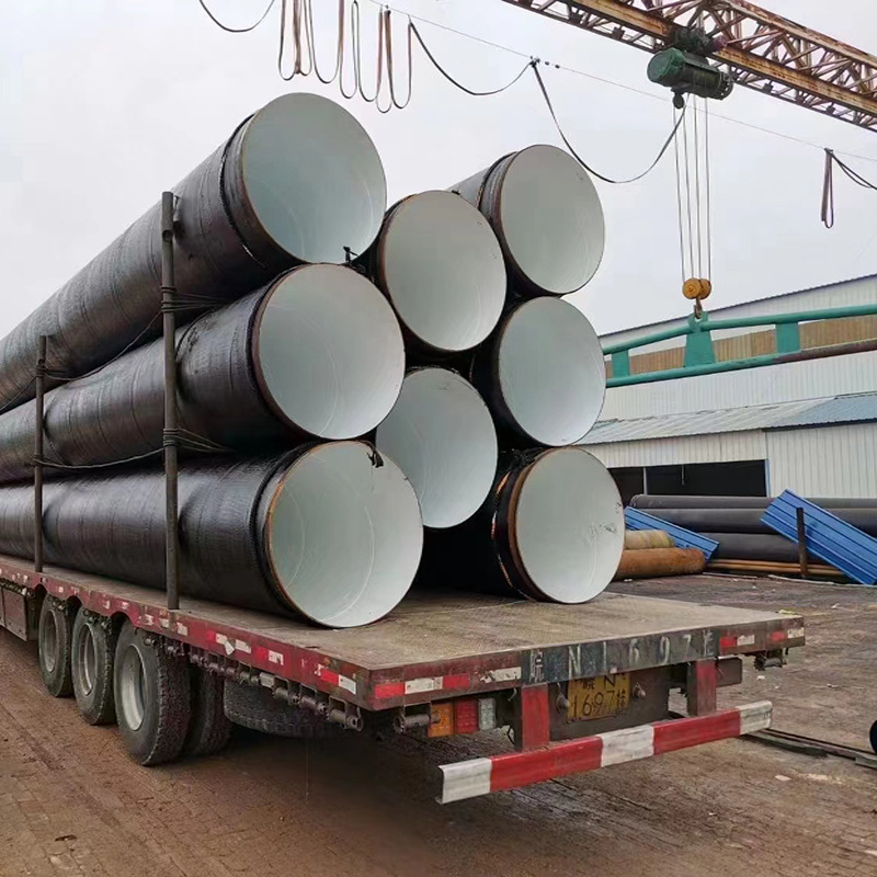 Anti-Corrosive Spiral Welded Steel Pipes 3 Layer Pe Coating Seamless Steel Pipe Corrosion Resistant Casing Series Pipes