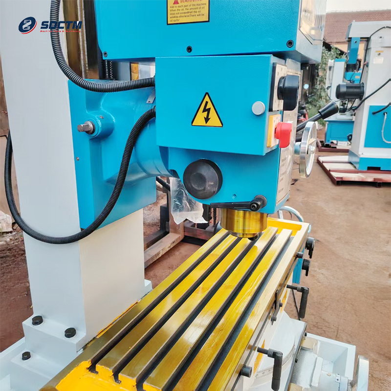 Factory Direct Sales Mini ZX50C Automatic Vertical Universal Milling Drilling Machine