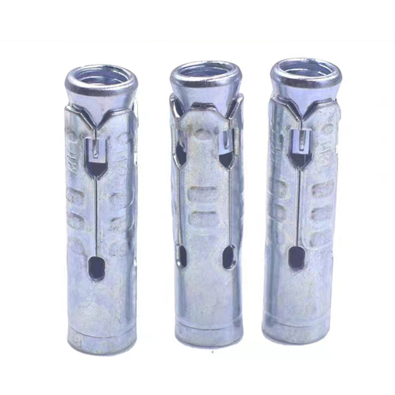 M12 M14 M18 Galvanized Carbon Steel Grade 4.8 8.8 10.9 12.9 Yellow Blue Zinc Plated 3PCS 4PCS Shield Anchor Fasteners Fix Bolt