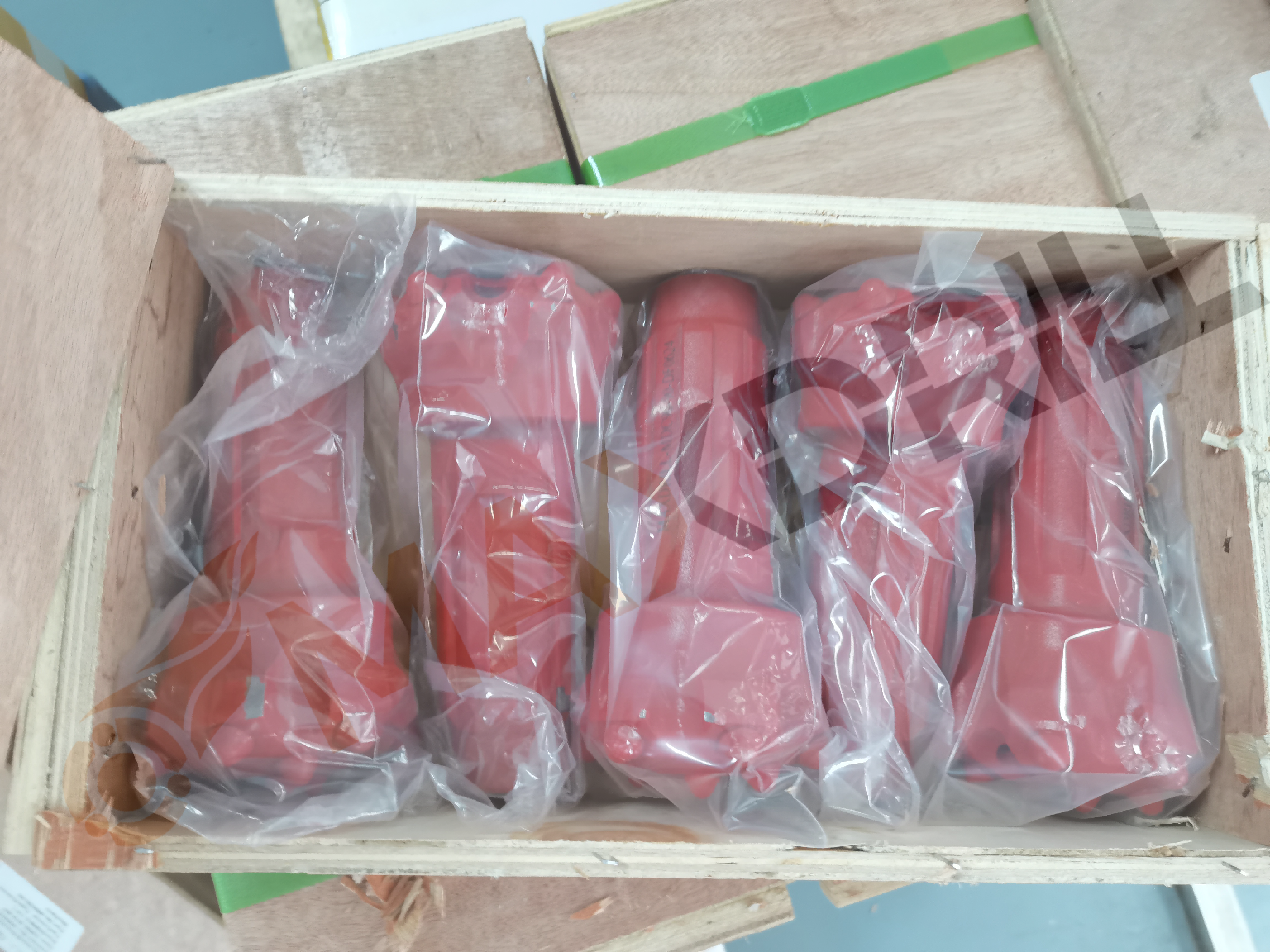 Low air Pressure DTH Hammer Bit CIR90 Diameter 90mm Convex Conical for Rock Drilling,Mining, Construction, Water Well