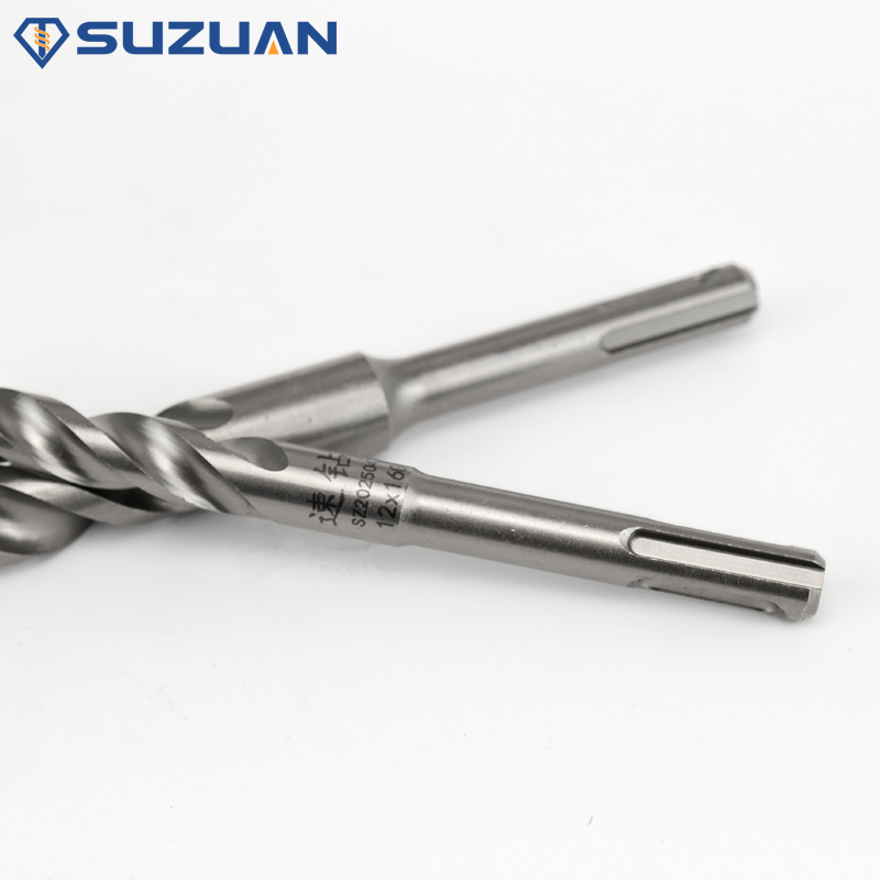 SDS Plus Shank 3-Blade Drill Bit - Tungsten Carbide Tip, Sandblasted Coating for Masonry &amp; Concrete
