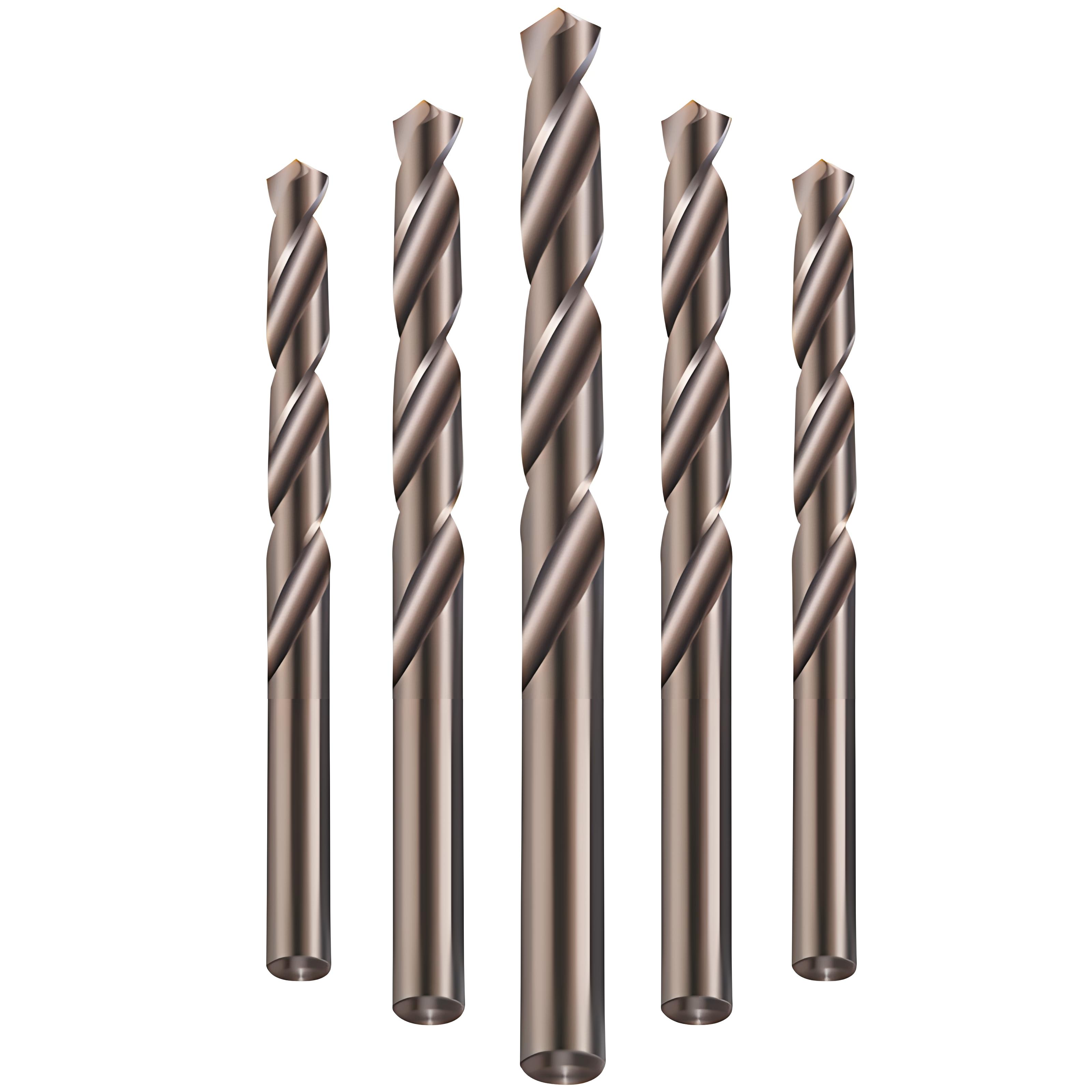 Donglin OEM Factory Stainless Steel Drill Bits Straight Shank Twist Design for Steel and Copper Drilling