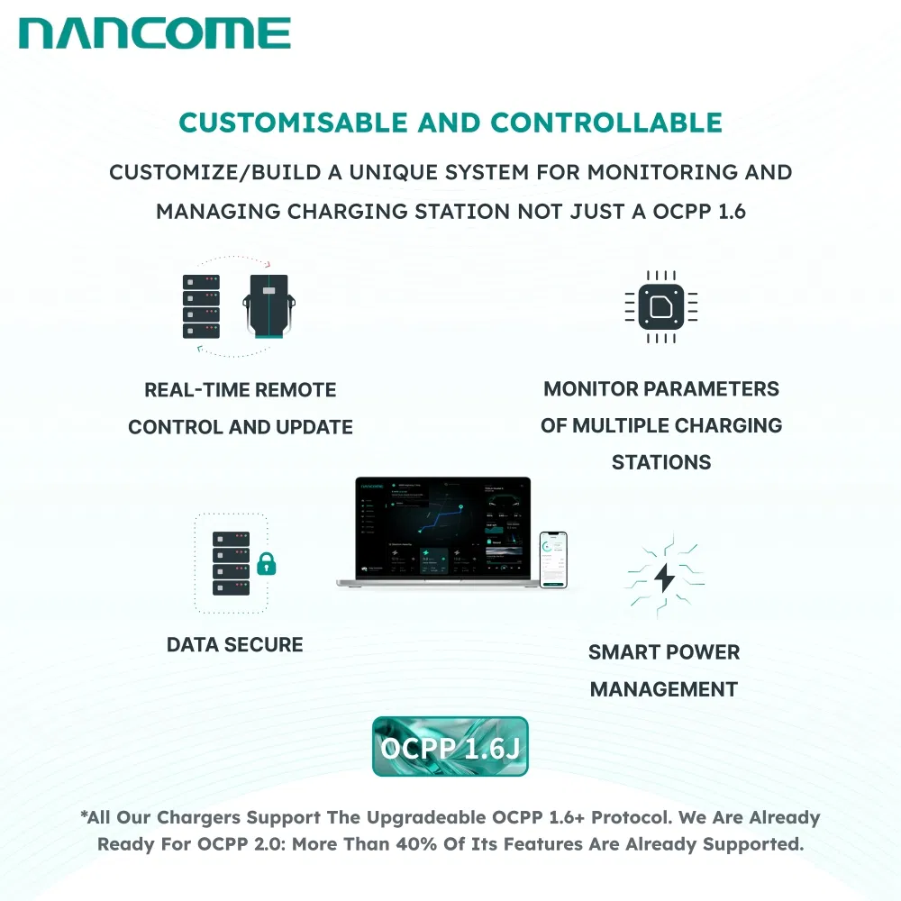 Nancome Smart Energy Storage Charging System for Emergency Fast Charging with 60kw
