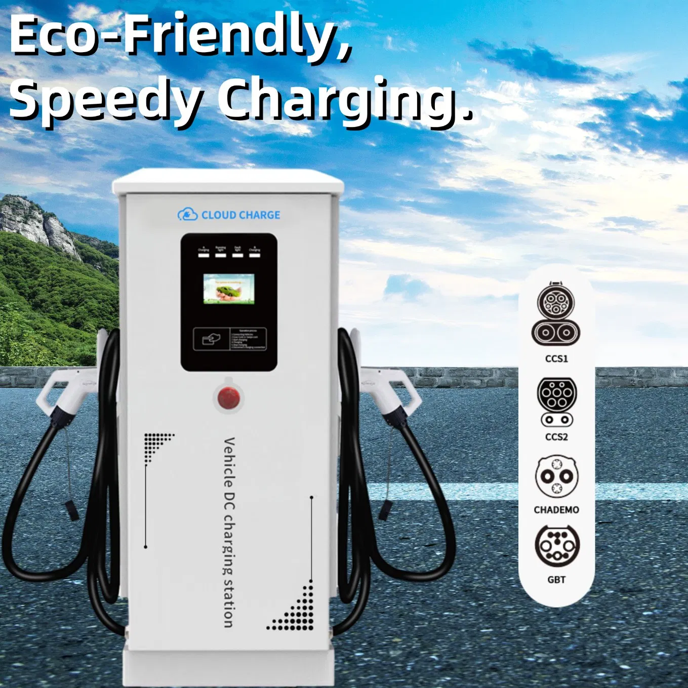 High Quality Commercial Public CCS1 CCS2 Gbt CE FCC UL 320kw 360kw DC EV Electric Vehicle Car Charger Charge Charging Station