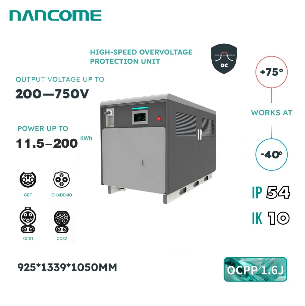 Nancome Smart Energy Storage Charging System for Solar Hybrid Charging with 40kw