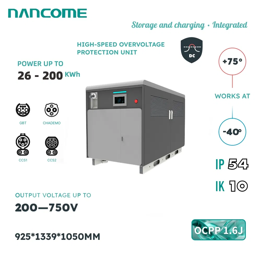 Nancome 26kwh Mobile Charging Service for Remote Area Energy Supply