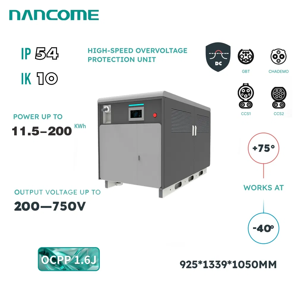 Nancome Smart Energy Storage Charging System for Emergency Fast Charging with 60kw