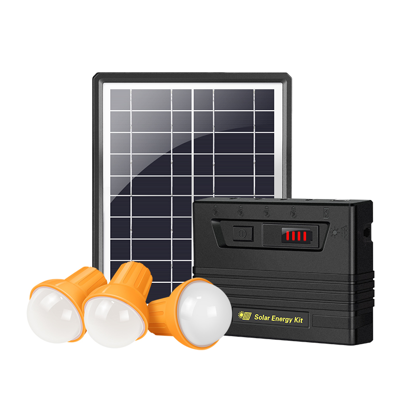 Solar Lighting System Sf-903/904 with 7.4V Li-ion Battery, Smart Indicator and Mobile Charging