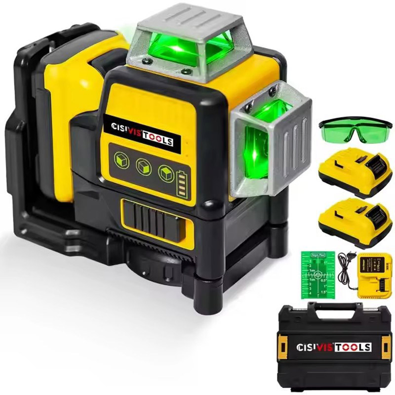 High Precision 360-Degree Compact Laser Level for Accurate Measurements