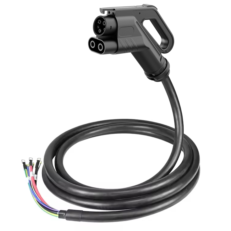 J1772 Combo (CCS1) DC Fast Charger Cable – Heavy Duty EV Charging Connector for Public Stations