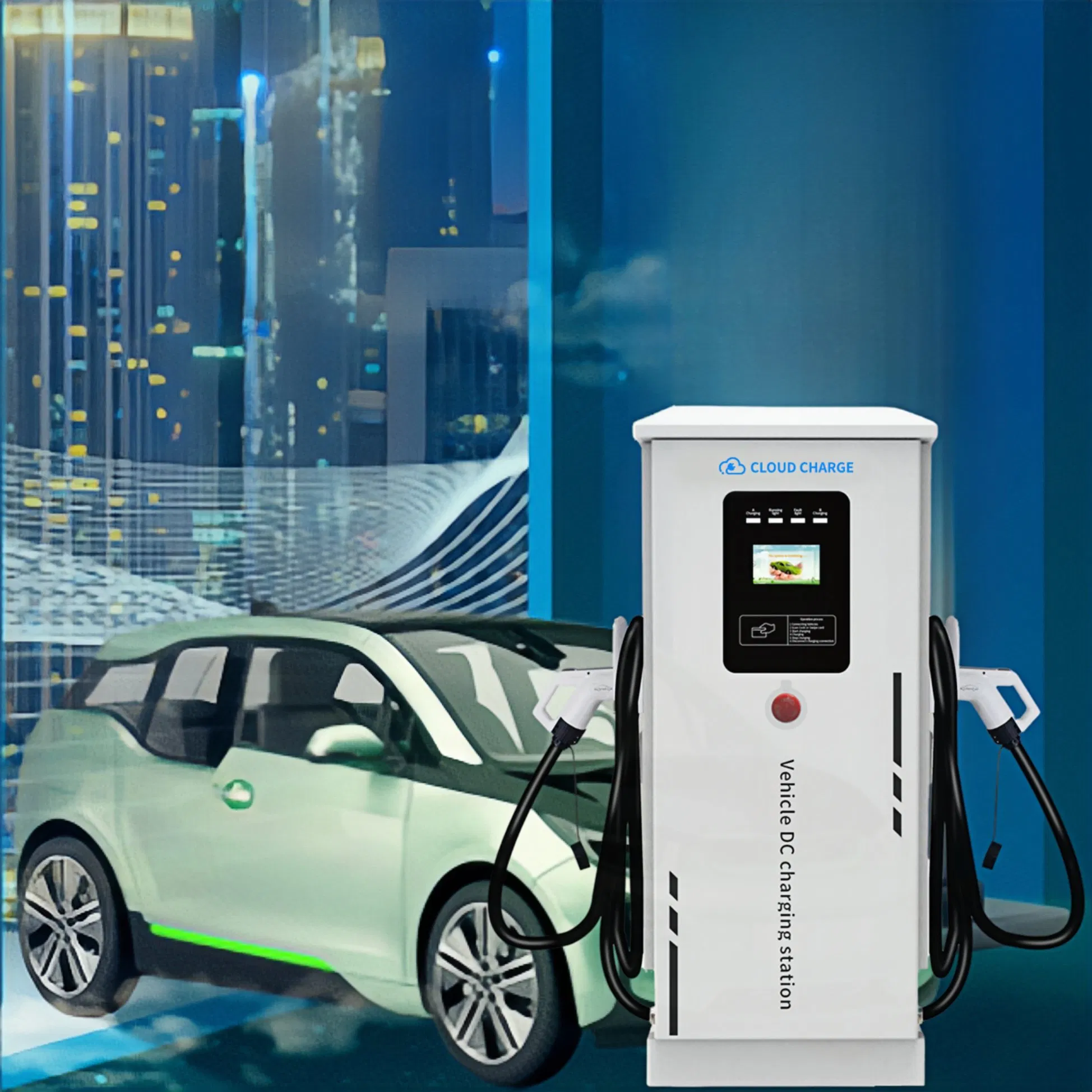 China Factory Manufacturer Ocpp1.6 2.0 Multi-Bay Workplace 60 80 120 160 180 240kw DC EV Electric Vehicle Car Charger Charge Charging Station