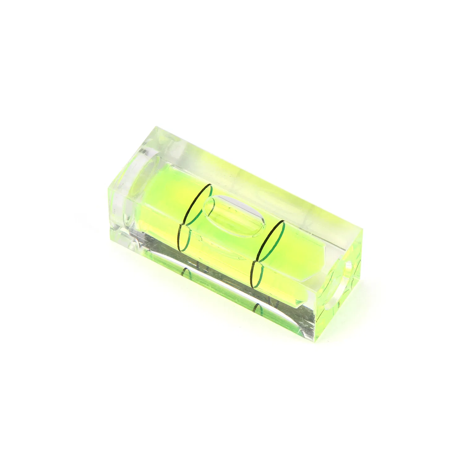 40*15*15mm Factory Acrylic Plastic Bubble Level Square Level Bubble