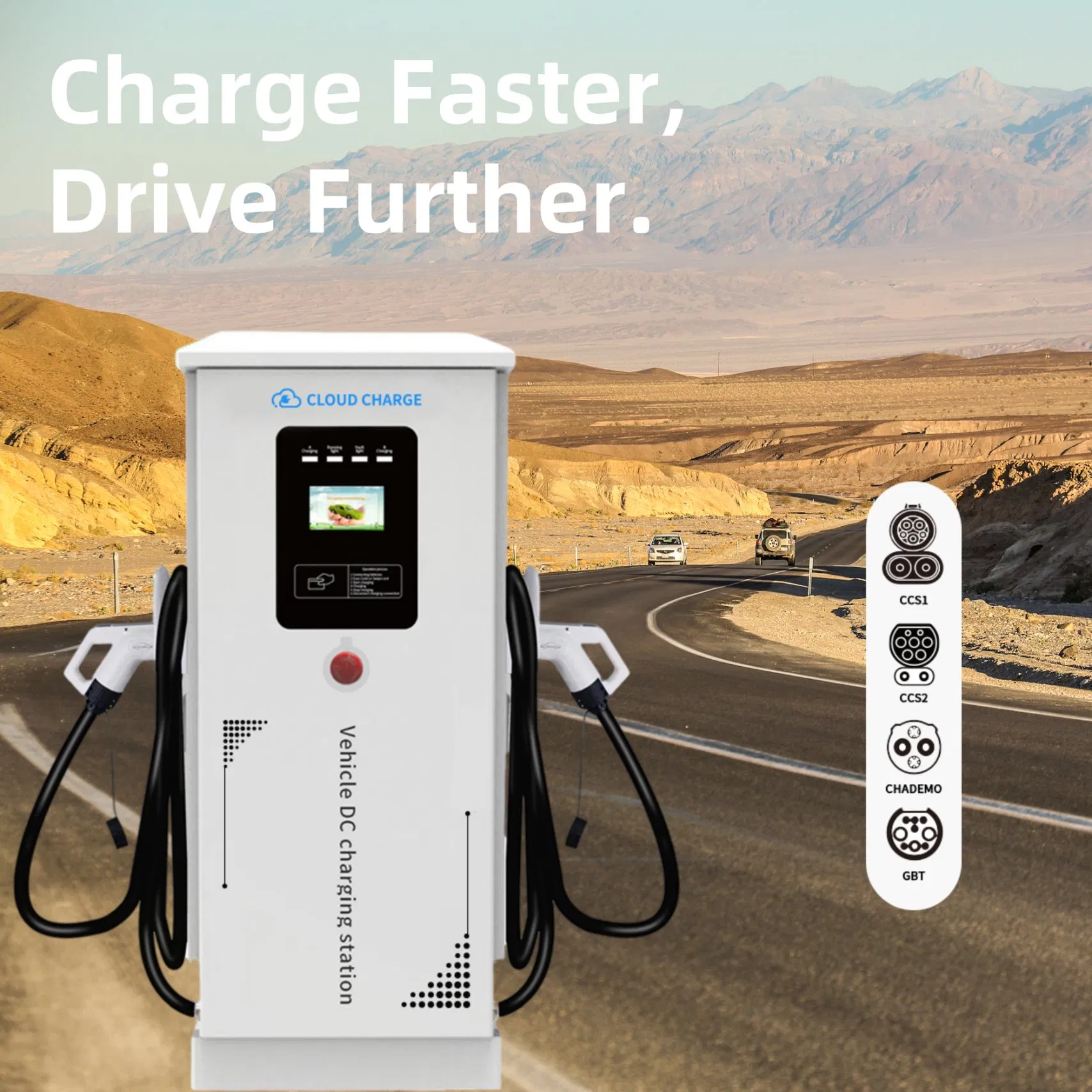 High Quality Commercial Public CCS1 CCS2 Gbt CE FCC UL 320kw 360kw DC EV Electric Vehicle Car Charger Charge Charging Station