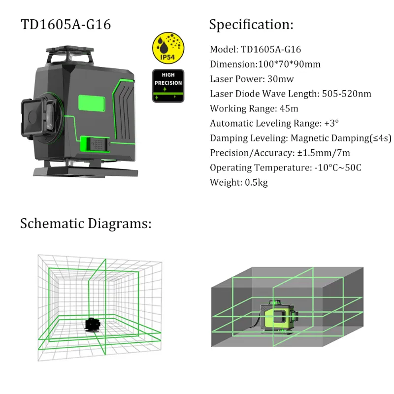 Green Self-Leveling Laser