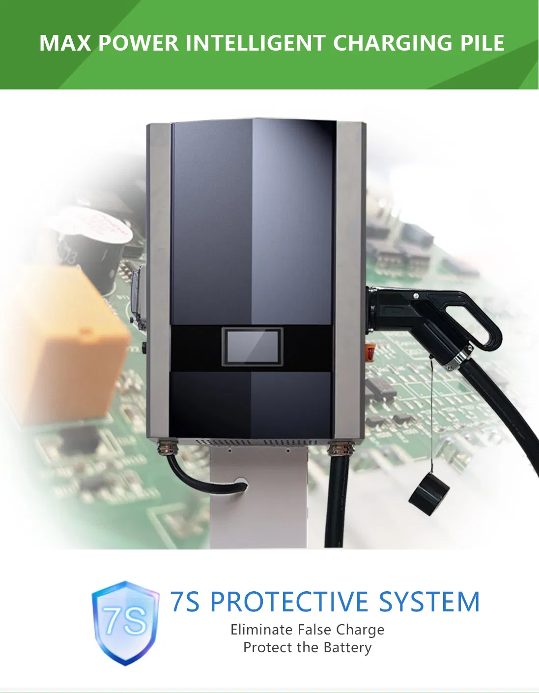 20 Kw Direct Current Electric Car Wallbox APP