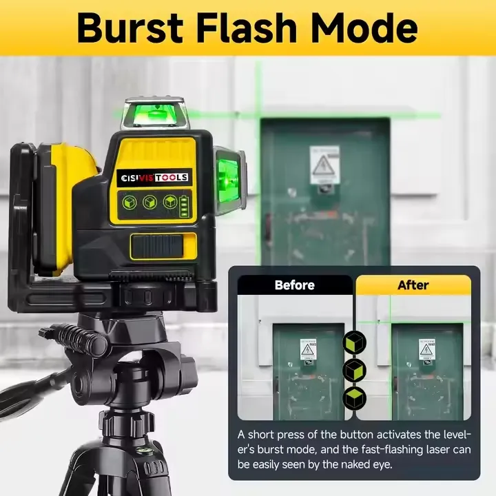 High Precision 360-Degree Compact Laser Level
