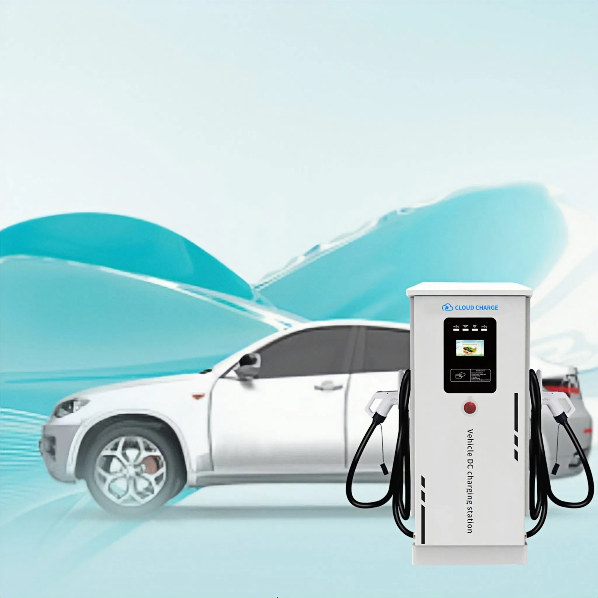 China Factory Manufacturer Ocpp1.6 2.0 Multi-Bay Workplace 60 80 120 160 180 240kw DC EV Electric Vehicle Car Charger Charge Charging Station
