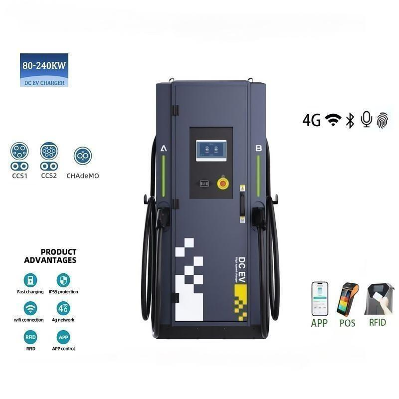 Intelligent DC Fast Charger EV High Powered Factory Whosale DC EV Charging Station New DC Commercial EV Charging Station
