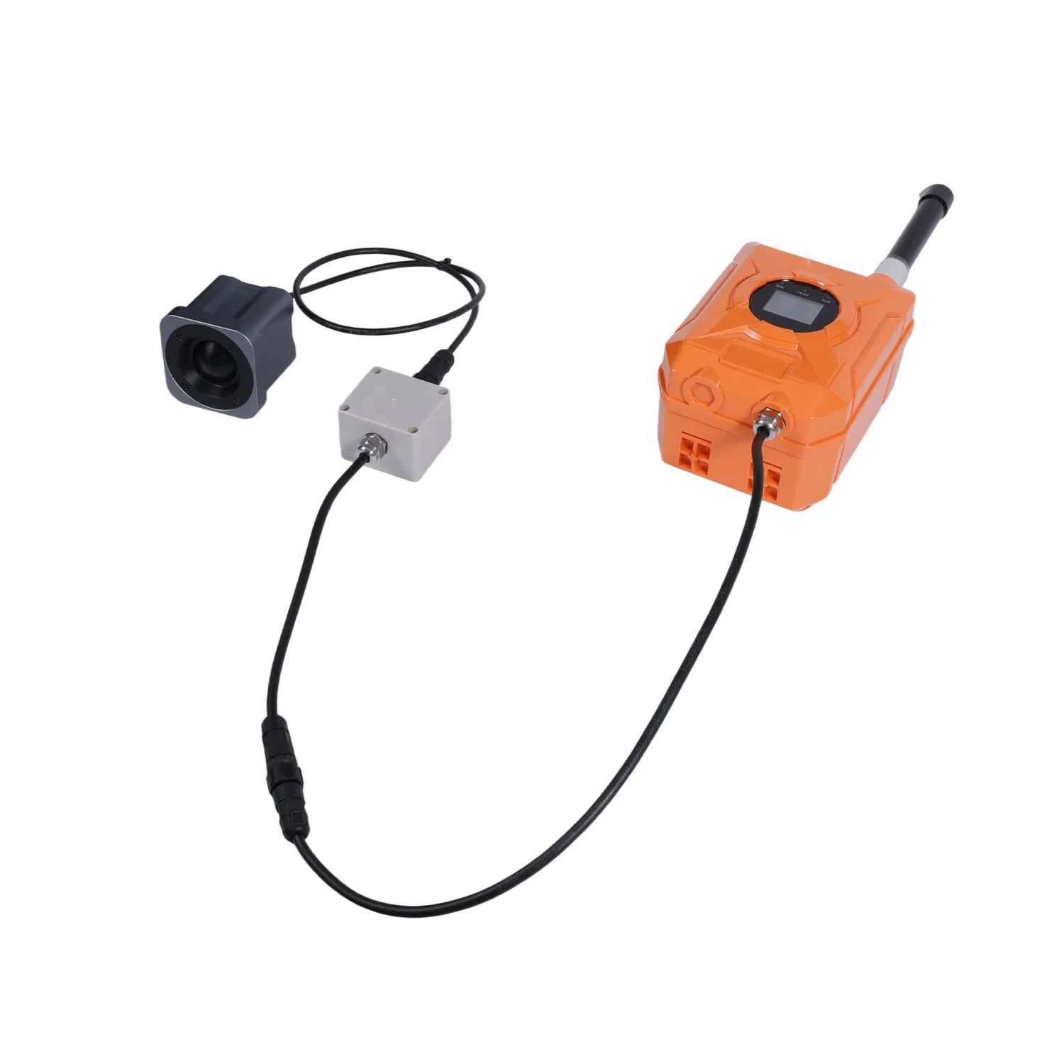 Wireless LCD Display Remote Monitoring Radar Instrument Water Liquid Level for Manhole