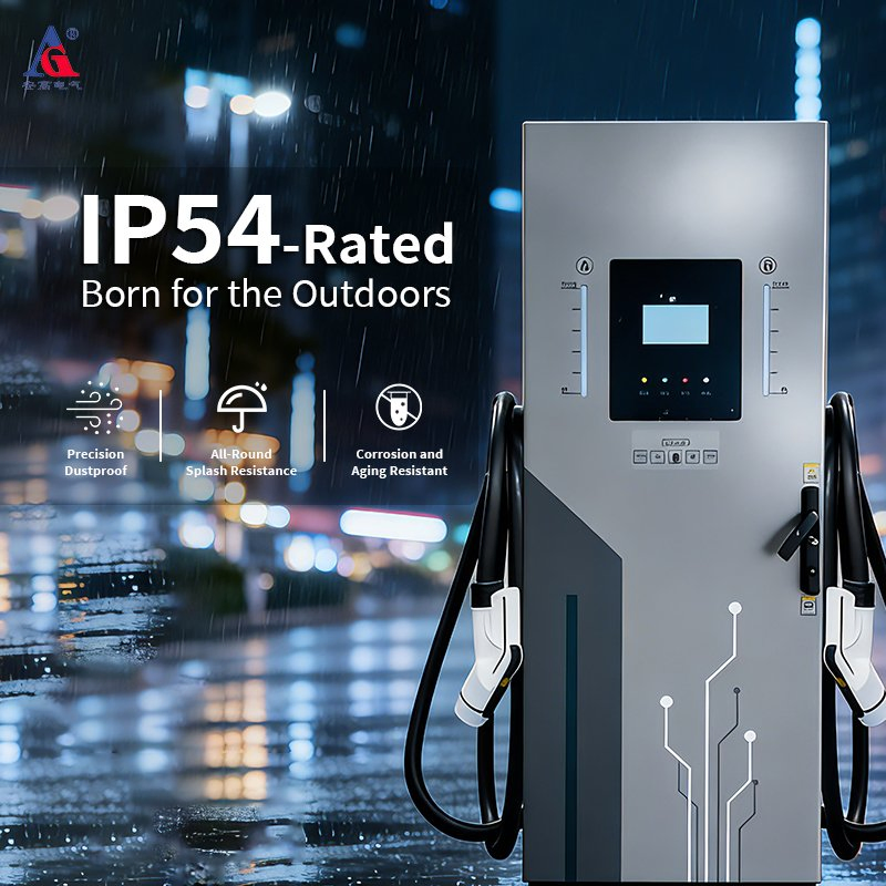 Multiple Connector CCS2 GB/T 120kw 160kw DC EV Car Charging Station for Public Charging Network