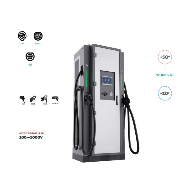 Intelligent DC Fast Charger EV High Powered Factory Whosale DC EV Charging Station New DC Commercial EV Charging Station