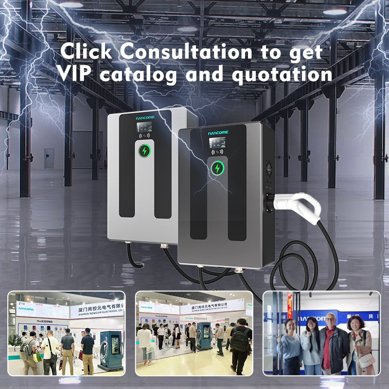 New Energy Home Wall 30kw 40kw DC Electric Vehicle Cars Commercial Solar EV Charging Stations