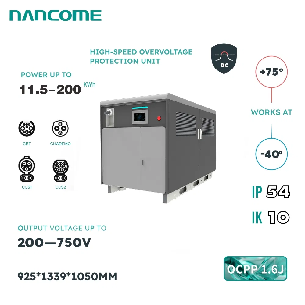Nancome Smart Energy Storage Charging System for Emergency Fast Charging with 20kw