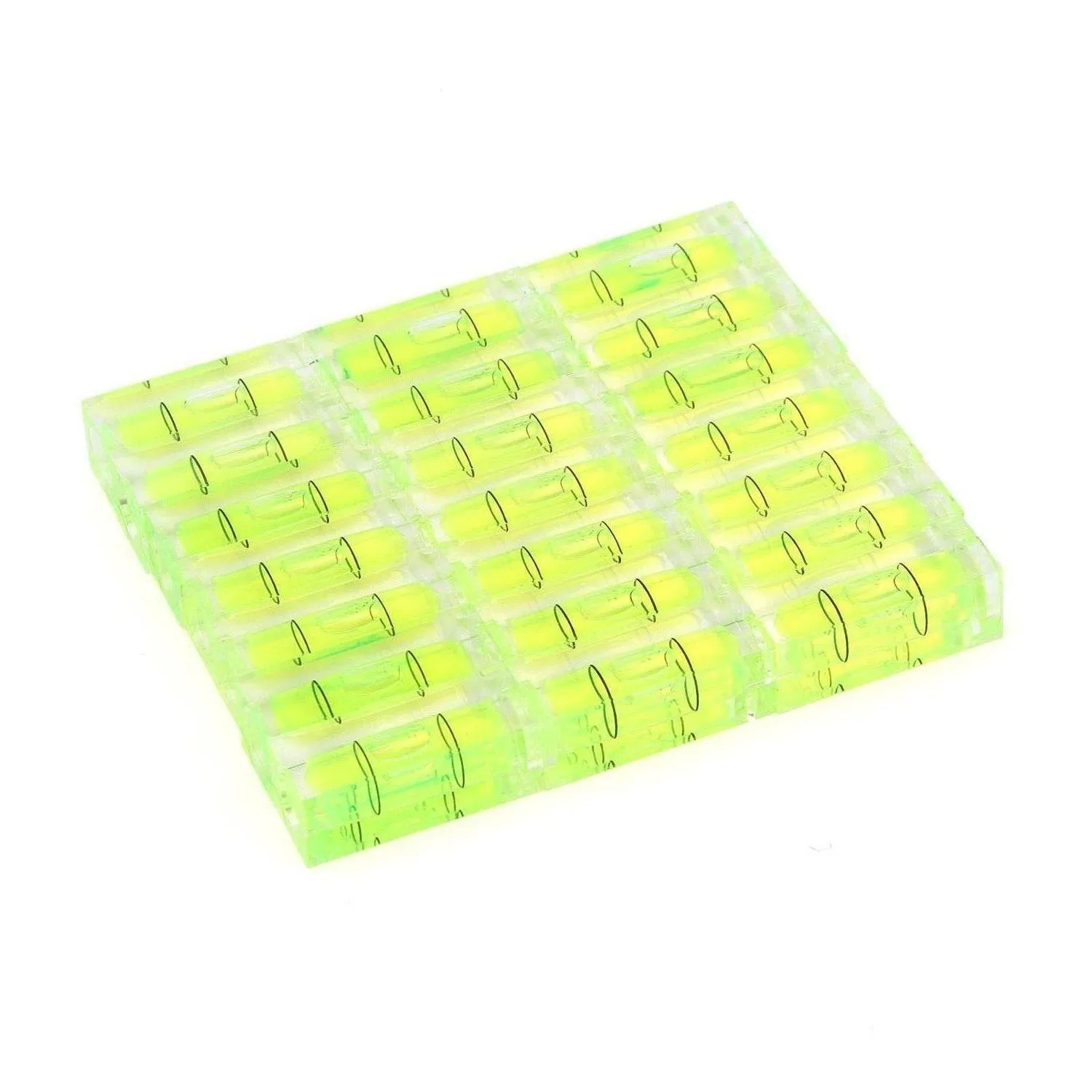 40*15*15mm Factory Acrylic Plastic Bubble Level Square Level Bubble