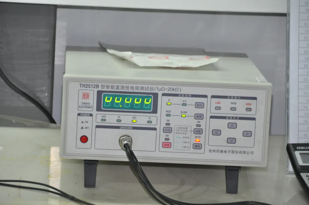 DC resistance tester