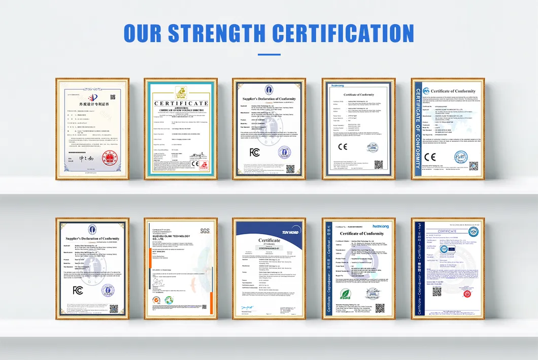 Certifications Display