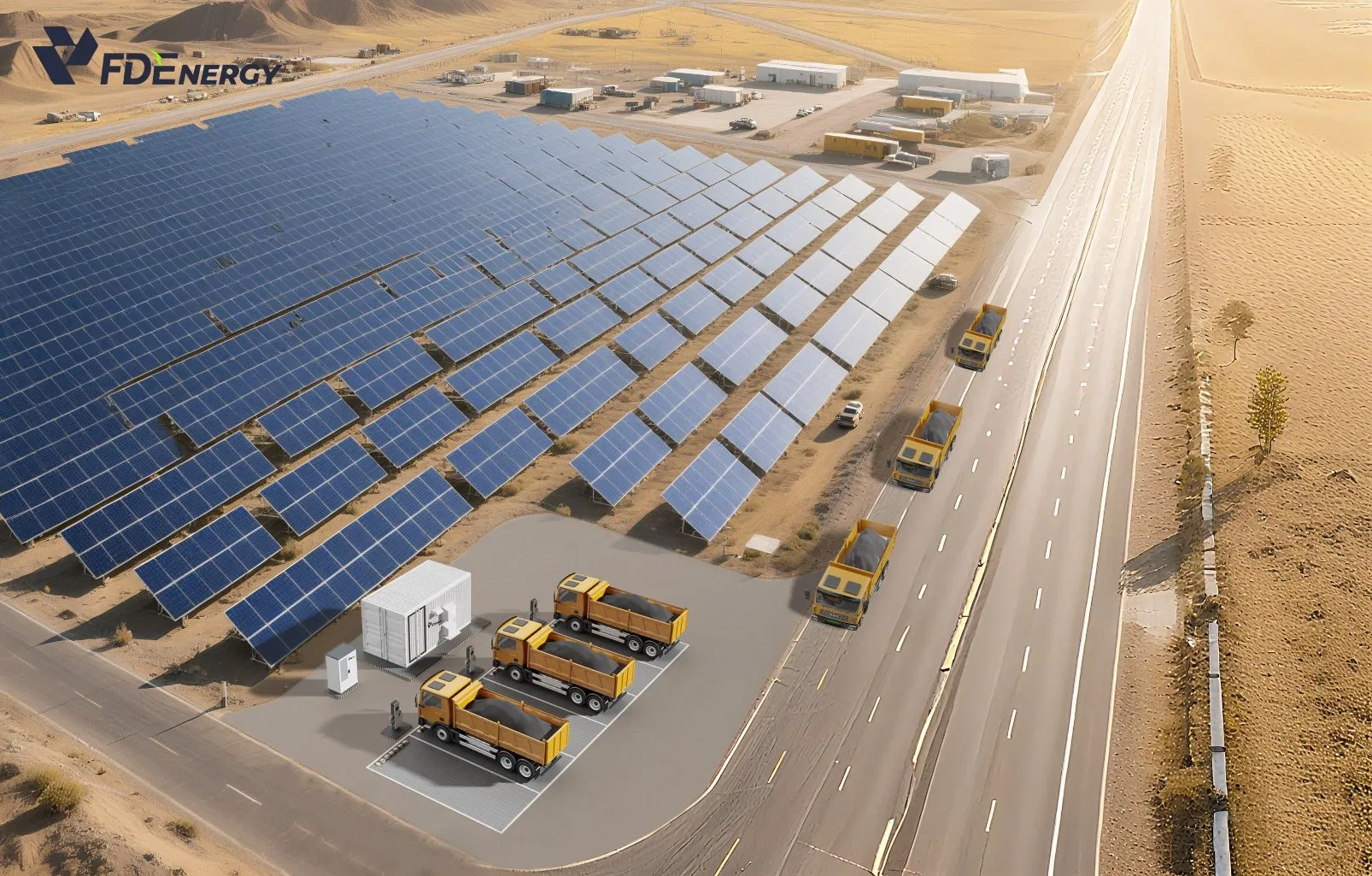 Customizable Solar-Powered EV Charger off Grid New DC Station