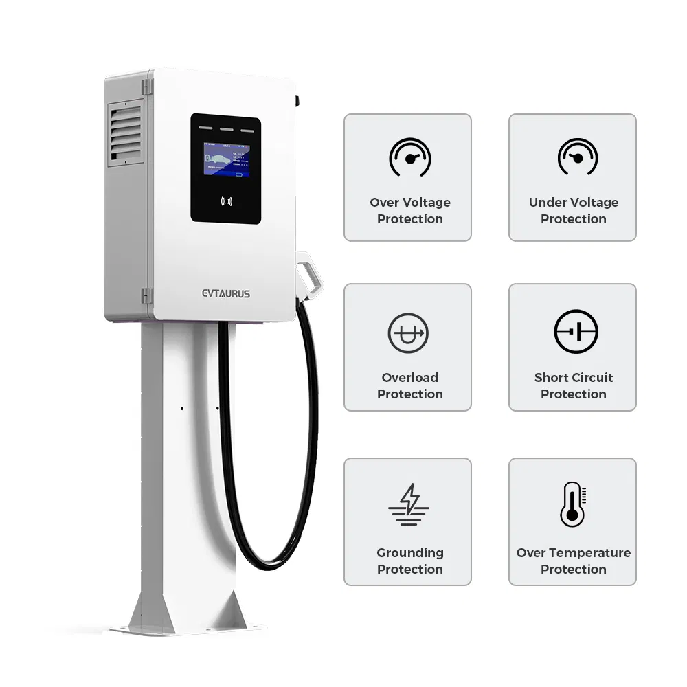 DC 150V-1000V Electric Car for Charging Station Wallbox EV 3 Phase VAC400 Home Charger for Electric Car