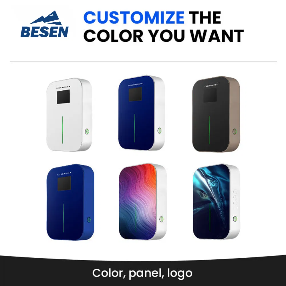 3 Phase EV Home Charger 22kw Charging Station for Car Tesla with Type 2 Outlet