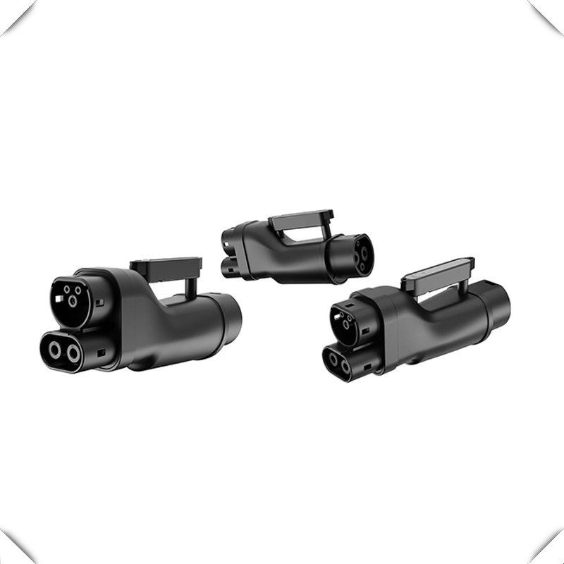 Zhongchongfu Gbt-CCS2 Adapter Fast Charging Link for Evs with Slim Frame Reinforced Grip Secure Connection and Smooth Flow Great for Daily and Public Charging