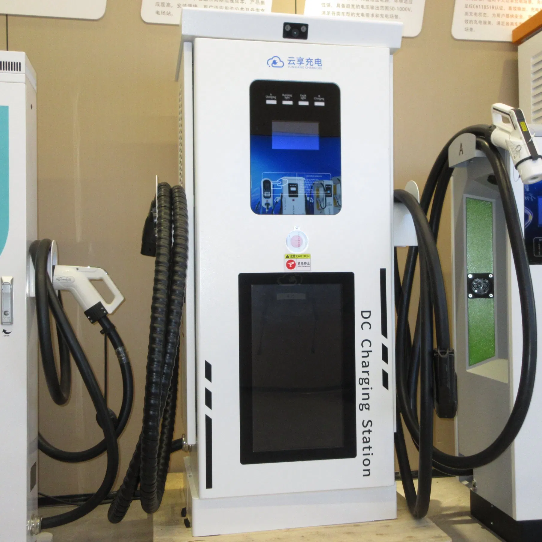 Customized EU Us UK Standard CCS1 CCS2 Gbt Energy-Efficient Workplace DC 60 80 120 160 180 240kw EV Electric Vehicle Car Charging Station Point Charger