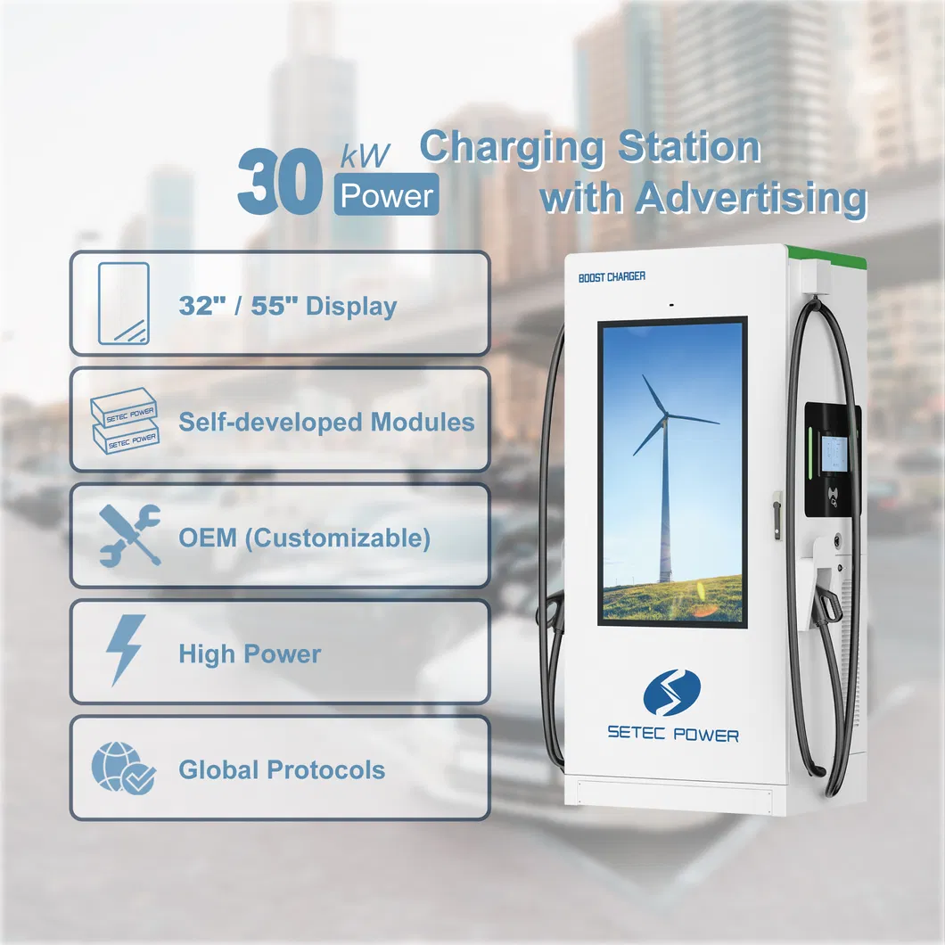 30kW DC Fast EV Charging Station