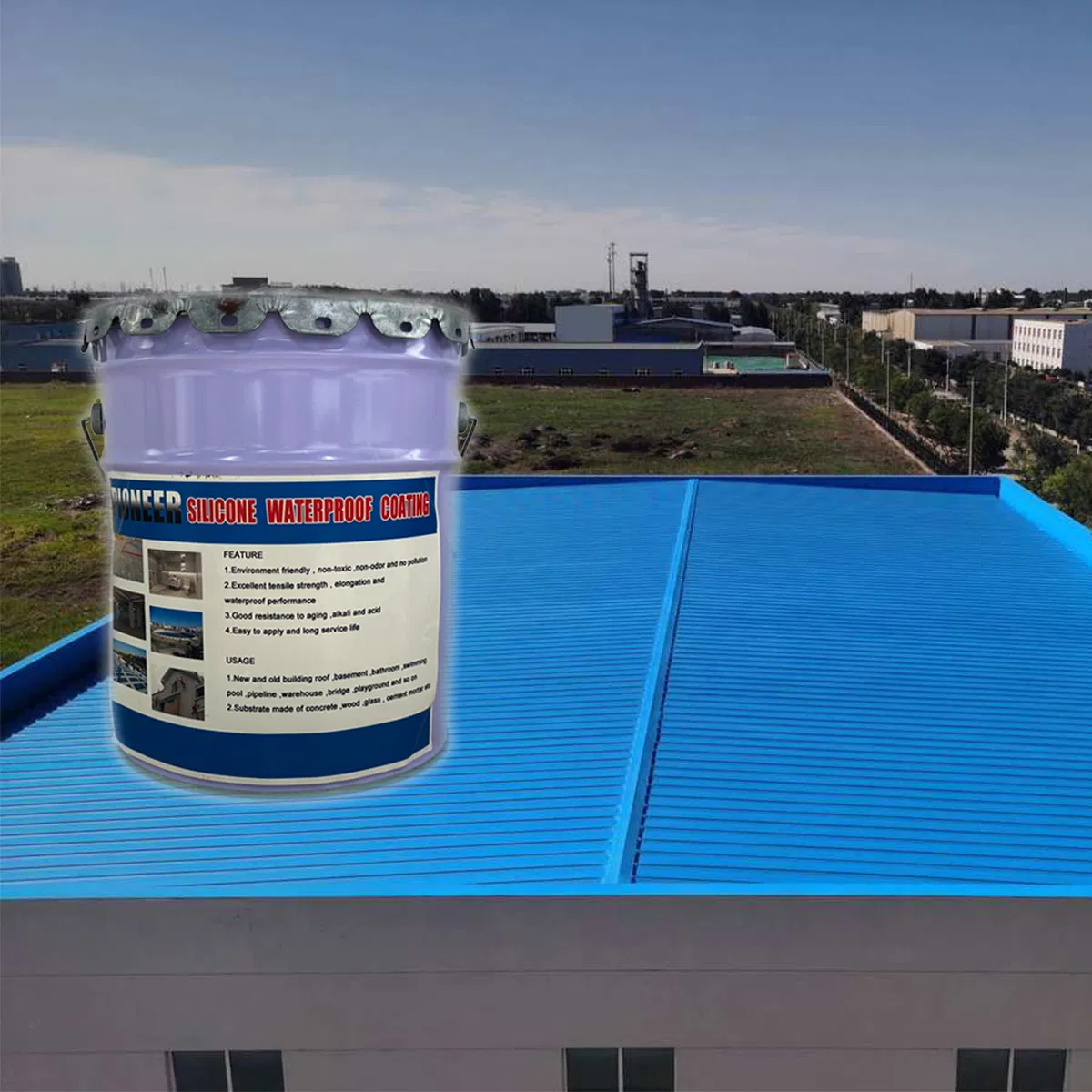 Chinese Supplier Rapid Drying Water-Based Polyurethane Waterproof Coating for Waterproofing The Toilet Bath