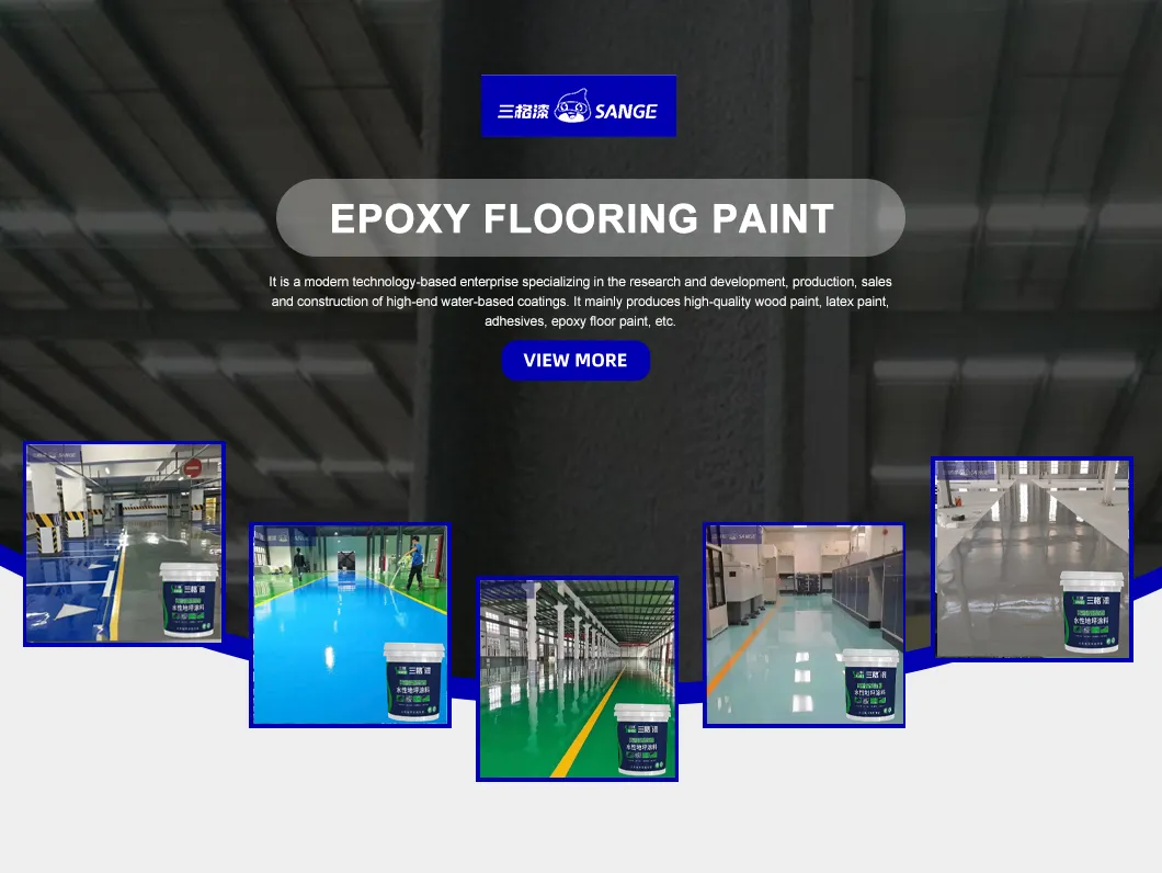 High-Gloss Epoxy Resin Floor Coating