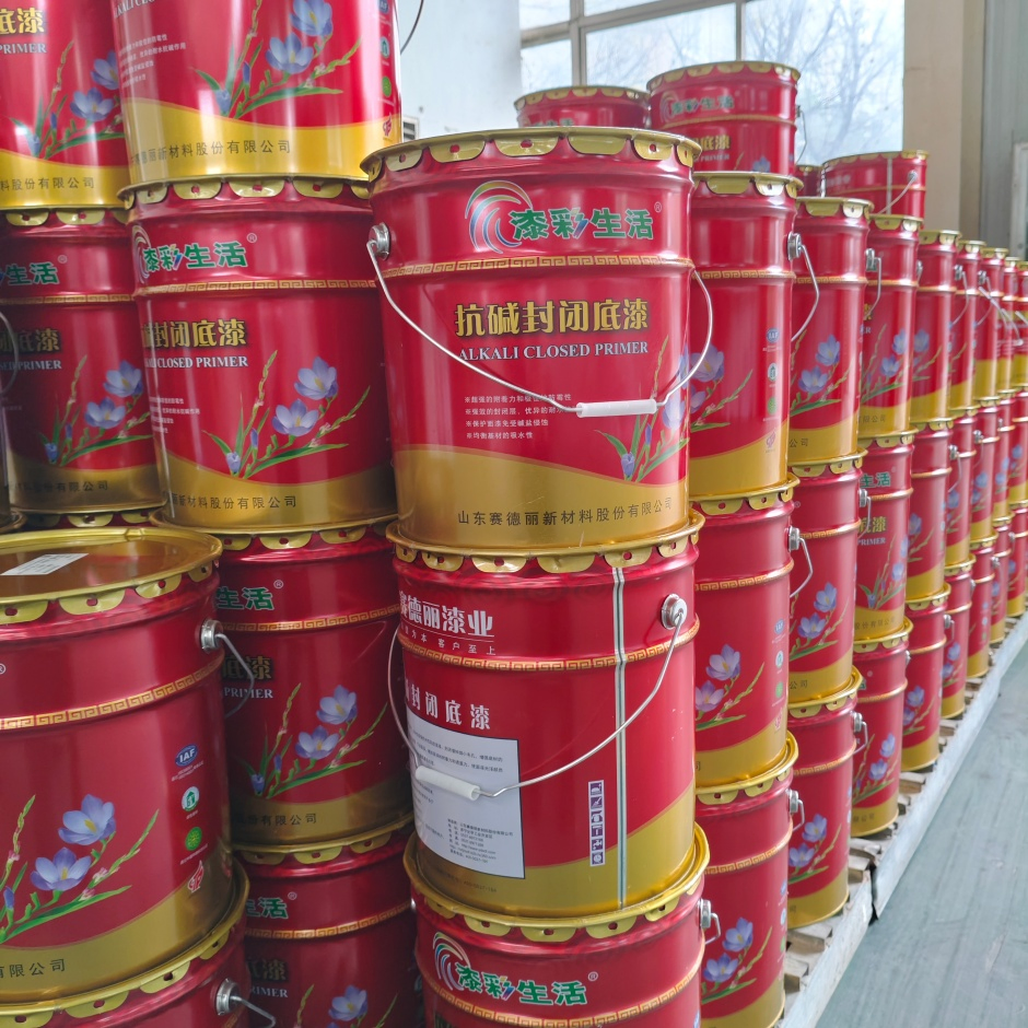 Large Inventory Scratch Resistant Polymer Acrylic Latex Paint for Building Coating