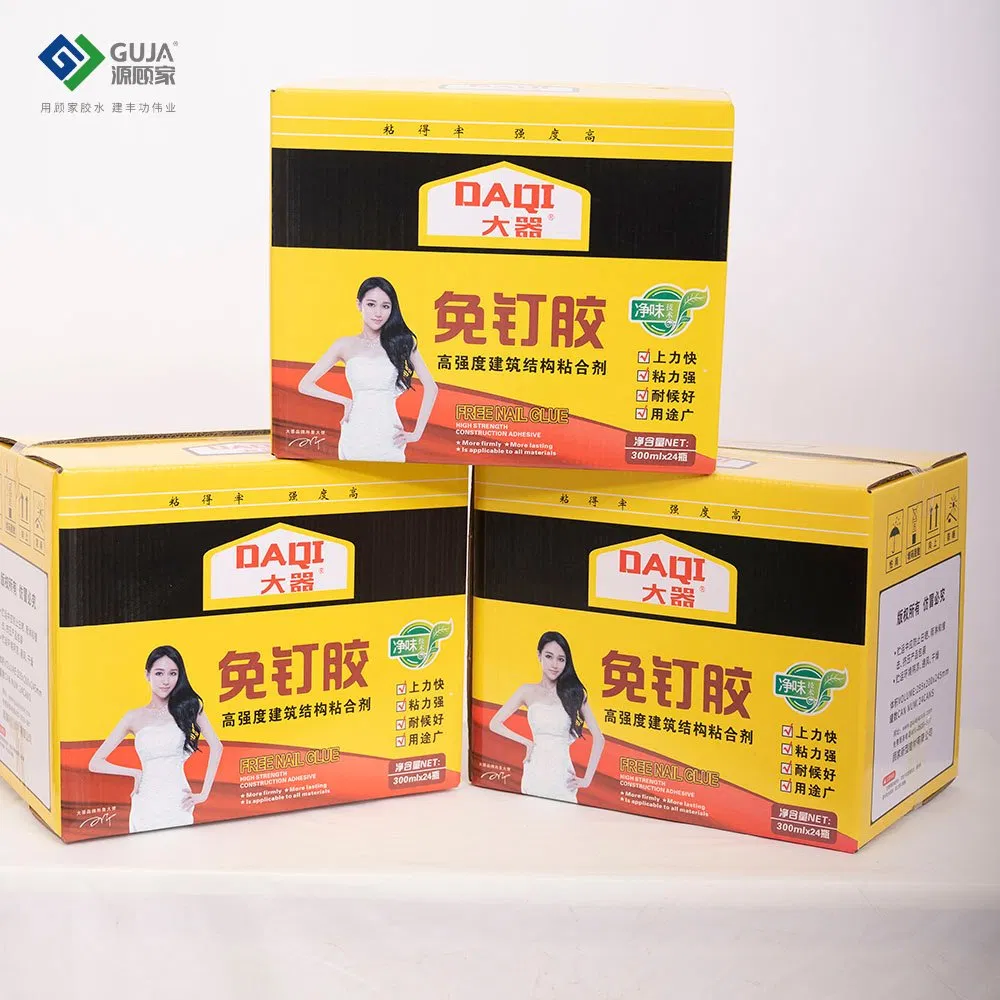 High-Bearing Capacity Epoxy Sbs Sealant Glue Strong-Bonding Free Silicone for Liquid Nails Adhesive for Construction Woodworking