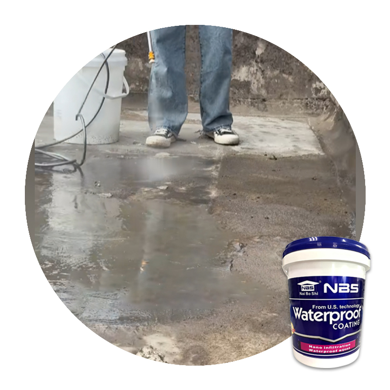 Nano-Permeable Waterproof Agent Breathable Moisture Proof Coating for Brick Concrete Wall