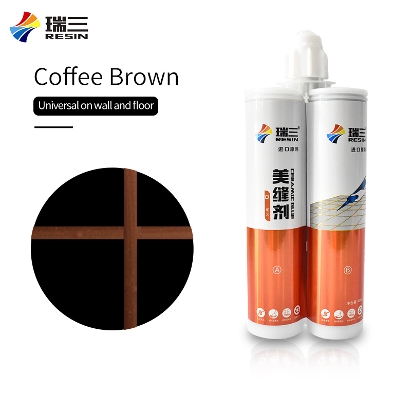 Bathroom Non Shrink Epoxy Resin Colored Marble Ceramic Tile Floor Joint Gap Filling Adhesive Grout