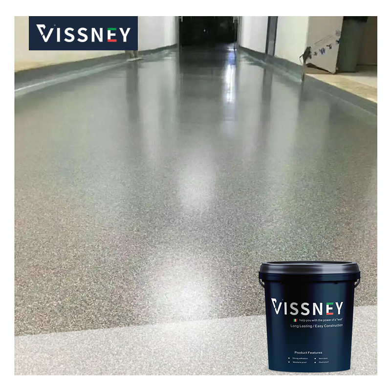 Eco-Friendly Marble Paint Epoxy Floor Coating Self Leveling Flooring Professional Colored Sand