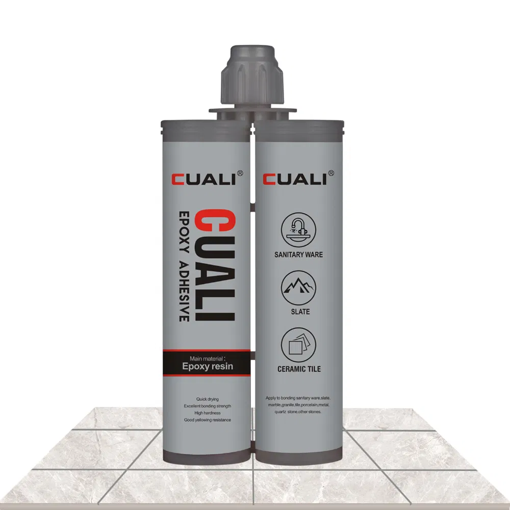 Fast Dry Epoxy Adhesive Bonding Porcelain Tile Stone Marble Metal Construction Glue