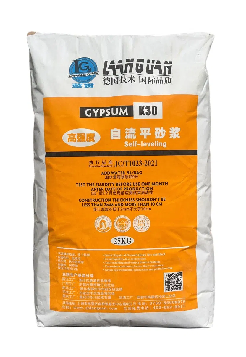 Self-Leveling Gypsum-Formulated Mortar Suitable for Commercial Office Backfill