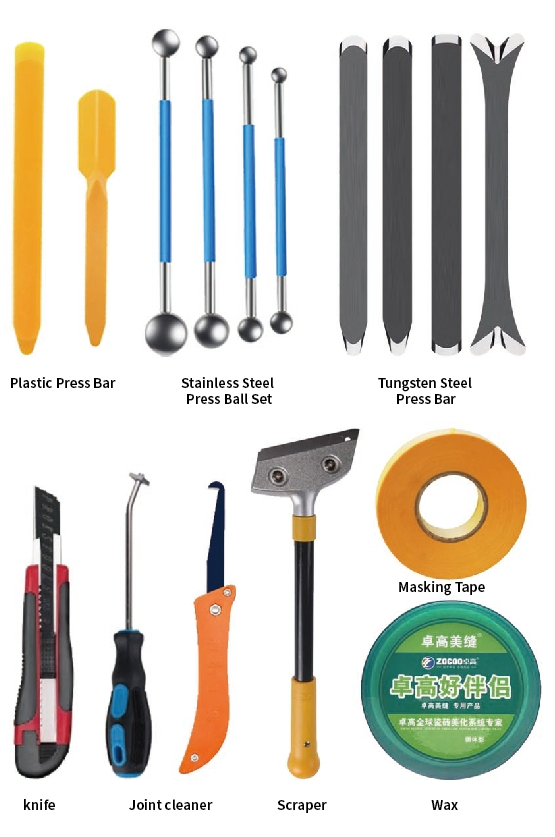 Revolutionary Waterproof Sealant Adhesive Ceramic Tile Reform Gap Filler Epoxy Resin Non Shrink Glitter Tile Grout