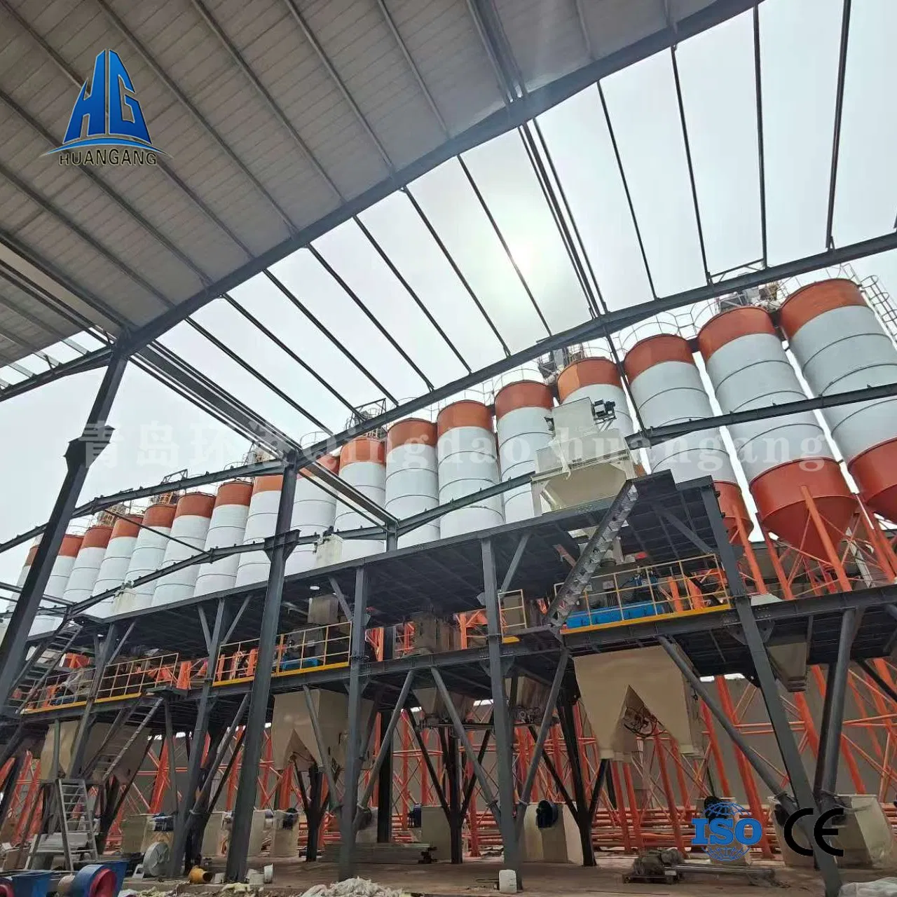 High-Capacity Dry Mix Station for Ready-Mix Joint Compounds and Grouts