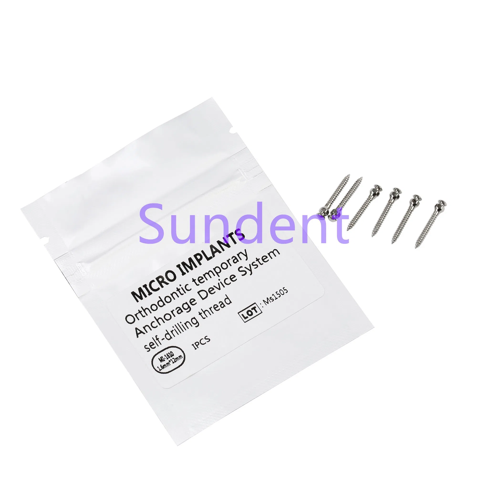 Material for Dental Micro Implant Screw Mini Titanium Screw Post Dental Orthodontic Product